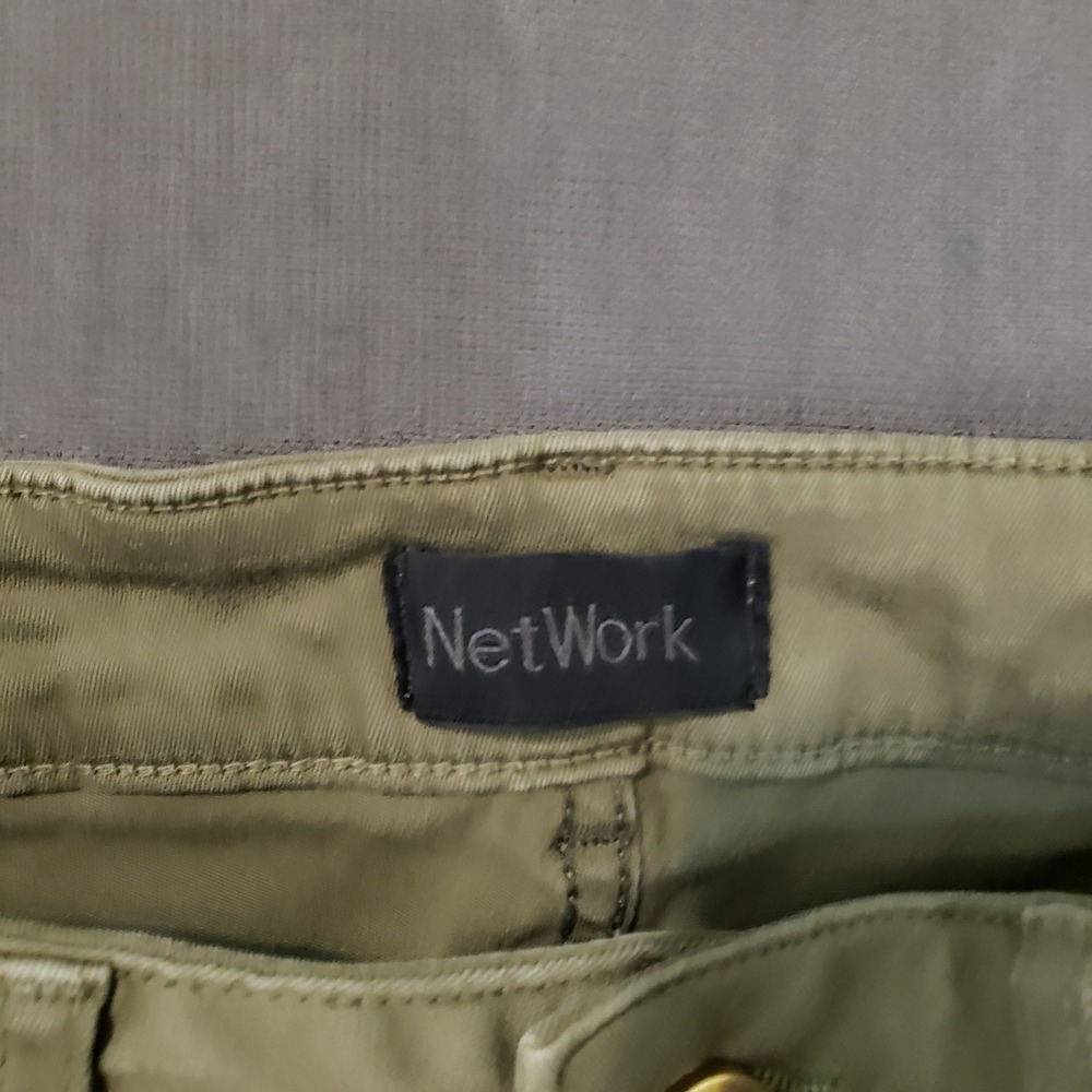 NetWork Jeans Womens Size 29 Skinny Beige - Picture 7 of 10